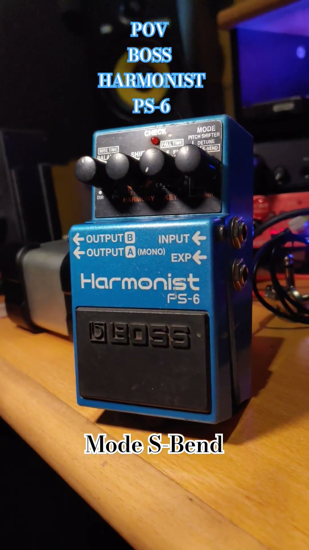 BOSS Harmonist PS-6 #shorts #boss #stompbox #guitar #whammy