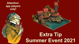 FoEhints: Extra Tip for the 2021 summer event in Forge of Empires (app players only) screenshot 3