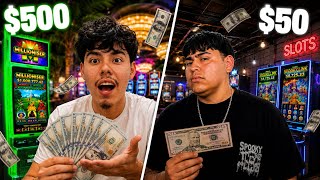 500 VS 50 At The Casino Who Won More