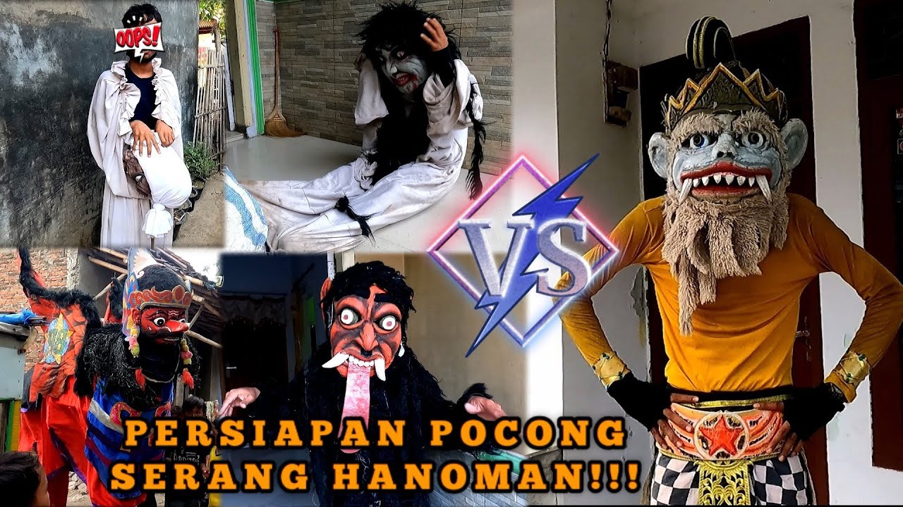 Keseruan persiapan pocong belek Dkk serang Hanoman part 2❗burok BINTANG PANORAMA