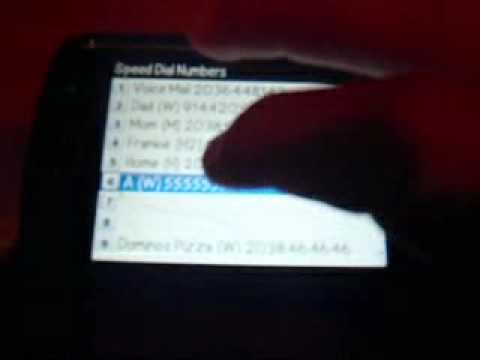Cómo establecer una velocidad de marcación en el Blackberry Storm