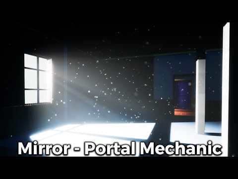 Portal/Mirror mechanic in Unreal Engine 4 - Mirror Game Jam progress #1
