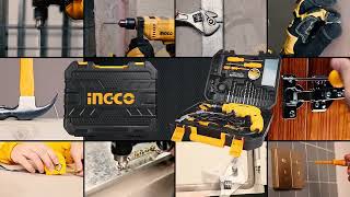 Ingco HKTHP11151 115PCS Household Tool Set With Impact Drill