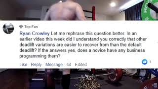 Jason Blaha Q&As July 21st 2019 Part 1
