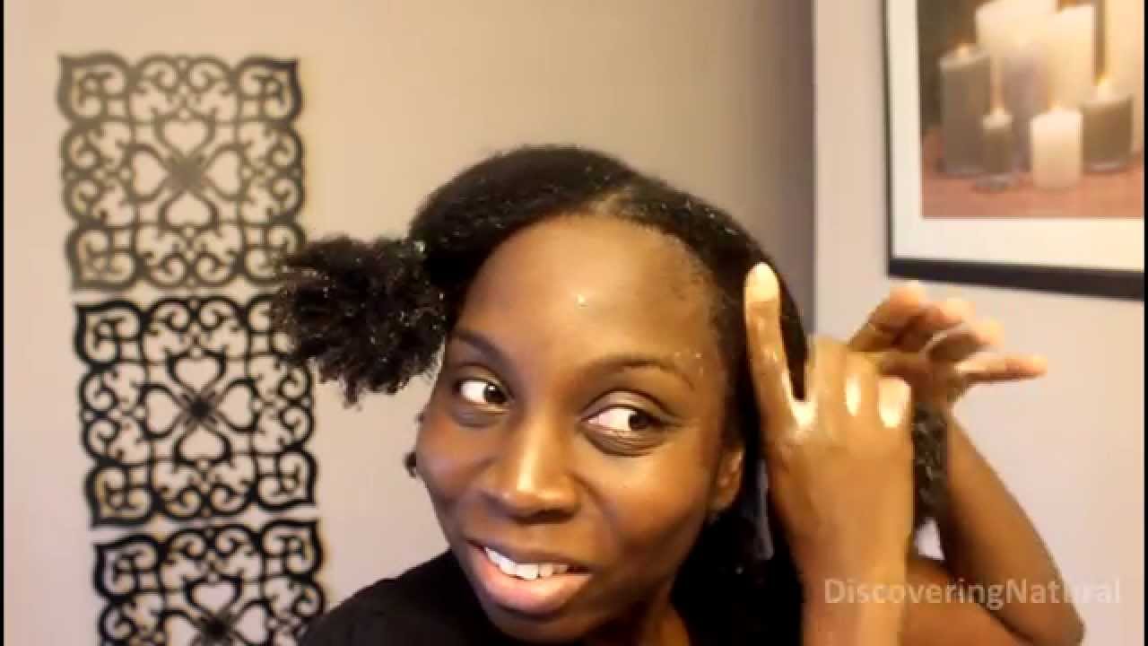 How to Wrap Natural Hair (Uncut) YouTube