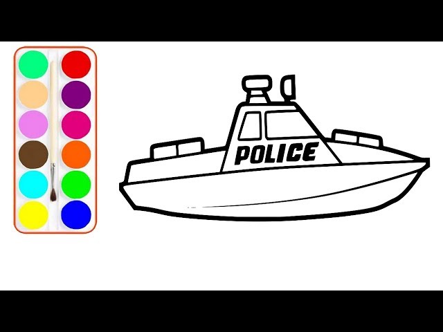 SpeedBoat Easy Drawing & Coloring