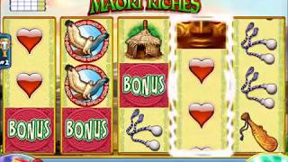 MAORI RICHES Video Slot Casino Game with a \