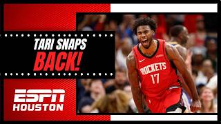 Did Tari Eason Make a Mistake Responding to Houston Rockets Fans?