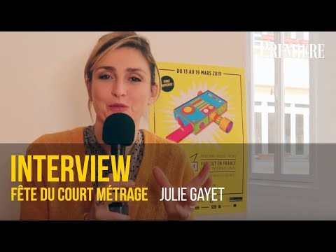 Julie Gayet nous présente la Fête du court Métrage