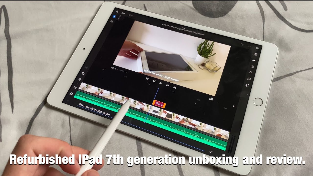 Apple iPad 7th Gen MW762TU/A A2197 Unboxing 