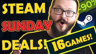 Steam SUNDAY Sale! 16 Discounted MUST-TRY Games! 🕹️