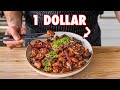 1 dollar kung pao chicken  but cheaper