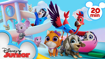 T.O.T.S. Season 3 Highlights | 20 Minute Compilation | T.O.T.S. | @disneyjr