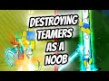 Destroying teamers as a noob in rogue demon