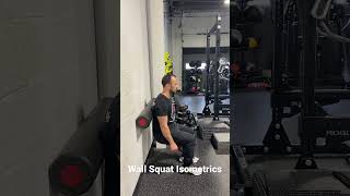 Wall Squat Isometrics