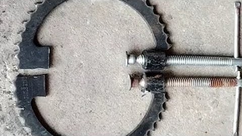 DIY C Clamp Made By Motorcycle Sprocket