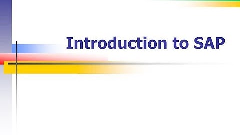What is SAP ? Why do we need ERP? Beginner Tutorial