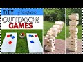 🔴DIY CORNHOLE &amp; GIANT TUMBLING TOWER BLOCK GAME for FUN Outdoor Parties, Graduations &amp; Weddings