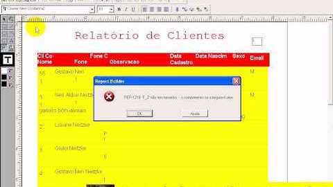 aula 2533   Oracle Reports Numero de Pagina data e hora