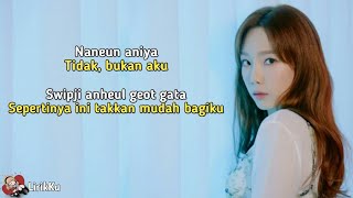 Fine - Taeyeon (Lyrics video dan terjemahan)