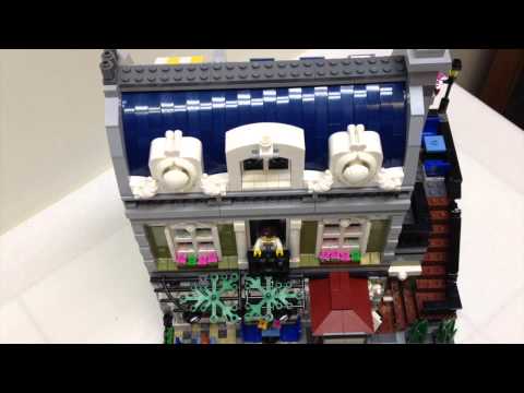LEGO Creator Parisian Restaurant Review, Set 10243