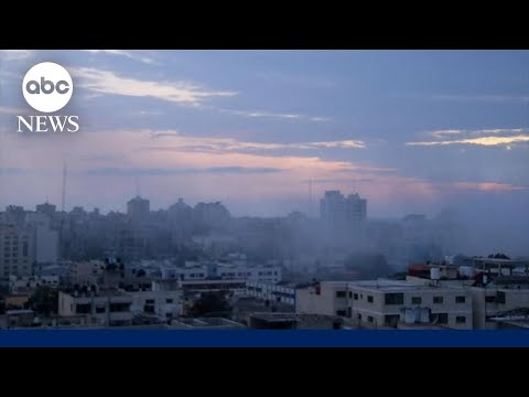 Blooms of smoke seen inside gaza as idf carries out small raids