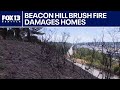 Beacon Hill brush fire leaves multiple homes burned | FOX 13 Seattle
