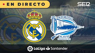 Real Madrid 2 - 0 Alavés (La Liga en vivo)