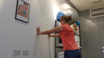 Scapula wall retraction protraction