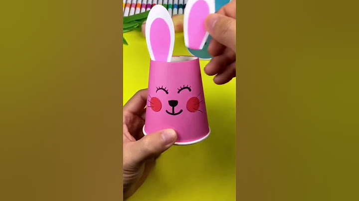 Зайчик зі стаканчика