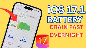 iOS 17.1 Battery draining fast overnight Fixed
