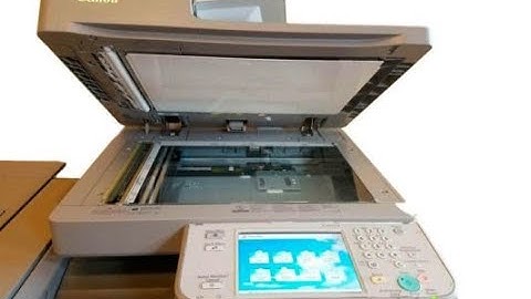 How to print from USB memory stick on Canon IR Advance