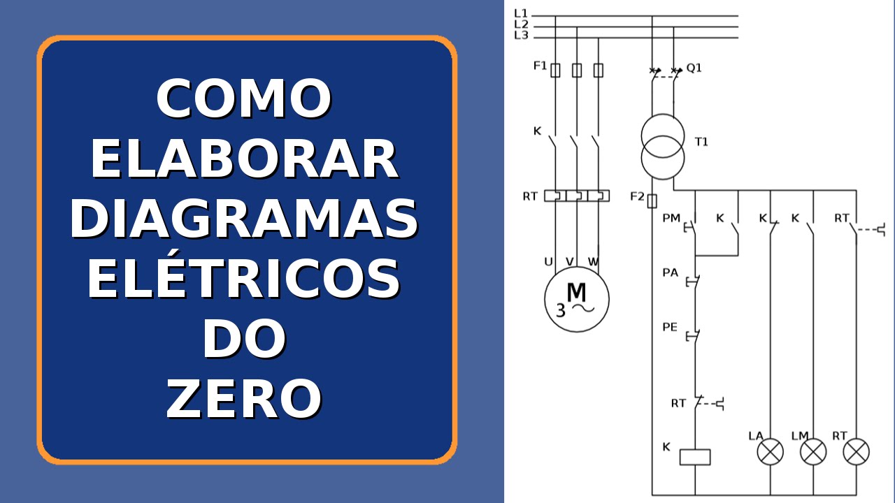 Diagramas e Simbologia Elétrica - YouTube