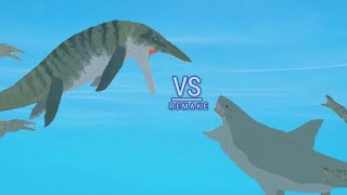 Mosasaurus Vs Megalodon Remake Auto Rpg Anything