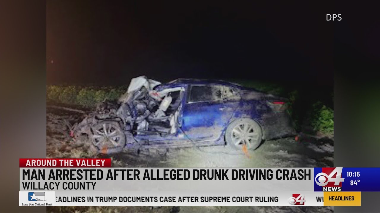 Man arrested after alleged drunk driving crash - YouTube