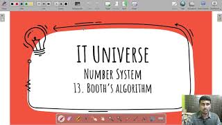 13. Booth's Algorithm for Multiplication | Efficient Algorithm for Binary Multiplication