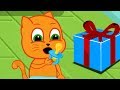 Familia de Gatos - Regalos para Bebés Gatos Dibujos animados para niños