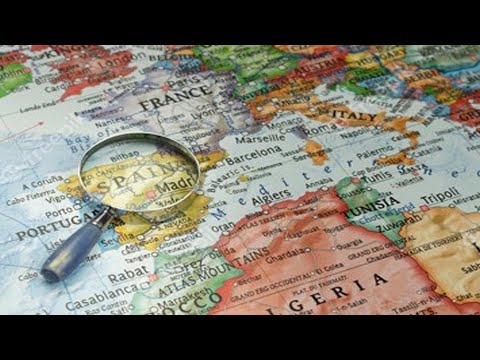 Видео: Железнодорожная карта Испании и Португалии