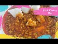 Resepi Kuah Kacang Sedap | Peanut Sauce Recipe