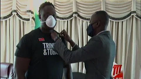 Tobago Honours Akeem Stewart
