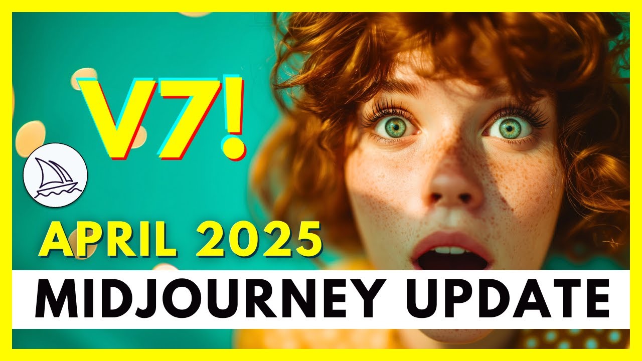 Midjourney Update | April 2025: V7 RELEASED! Draft Mode, Editor Overhaul & New Parameter!