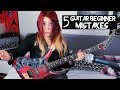 5 GUITAR BEGINNER MISTAKES I'VE MADE ...and you shouldn't make [TALKING TUESDAY] | Jassy J