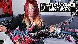 5 GUITAR BEGINNER MISTAKES I'VE MADE ...and you shouldn't make [TALKING TUESDAY] | Jassy J