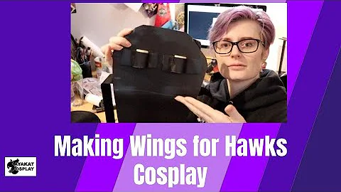 Skapa jättevingar för cosplay | Skapa själva fästet