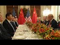 Xi-Trump talk trade at working dinner after G20