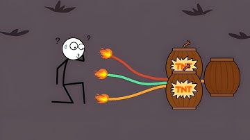 Thief Cut Stickman Games - Level 1-50 Gameplay Walkthrough (WEEGOON)