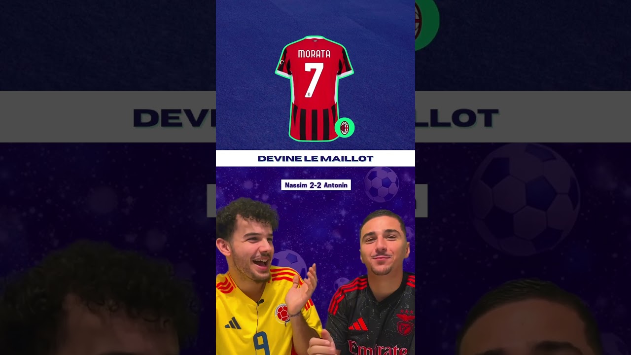 Devine le maillot ! T’as été plus rapide ? Abonne-toi ! 🤝 