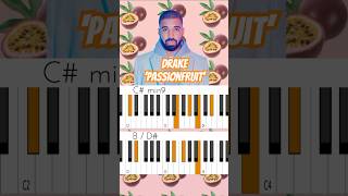 Drake ‘Passionfruit’ Chords 🔥🎹🔥 #MusicianParadise #Drake #passionfruit