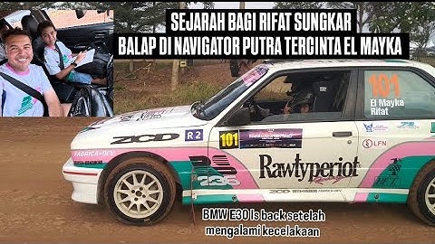 RIFAT SUNGKAR & EL MAYKA KEJURNAS SPRINT RALLY SEMARANG 2025 | SIRKUIT POJ CITY SEMARANG 