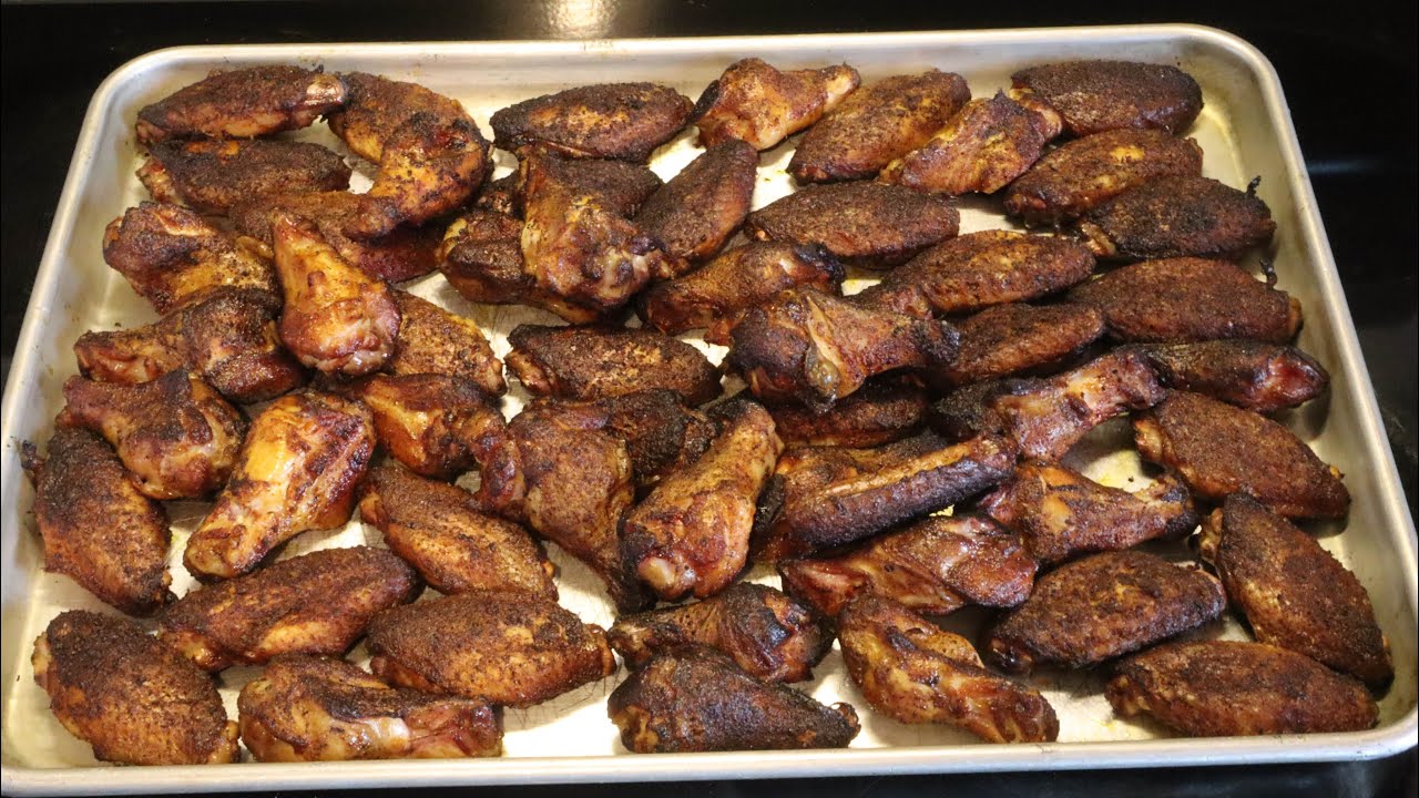 Smoked Chicken Wings On The Oklahoma Joes Highland YouTube